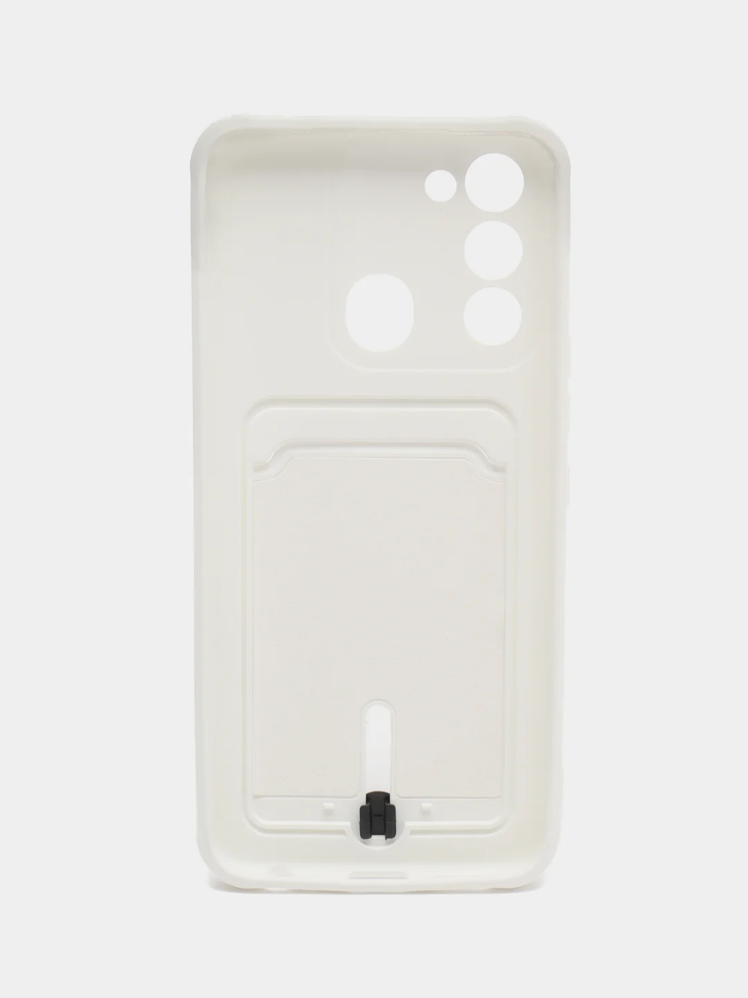 Белый чехол силиконовый для Tecno Spark 8C/Go 2022 (Техно Спарк 8C/Go 2022)