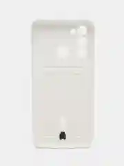 Белый чехол силиконовый для Tecno Spark 8C/Go 2022 (Техно Спарк 8C/Go 2022)