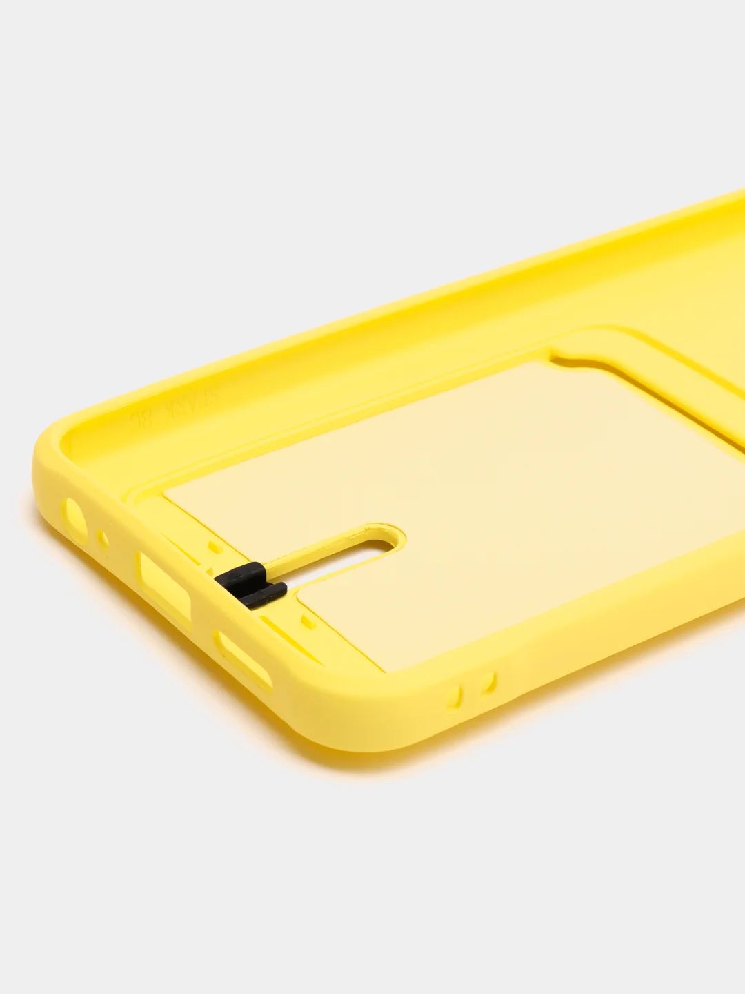 Желтый чехол силиконовый для Tecno Spark 8C/Go 2022 (Техно Спарк 8C/Go 2022)