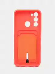 Коралловый чехол силиконовый для Tecno Spark 8C/Go 2022 (Техно Спарк 8C/Go 2022)