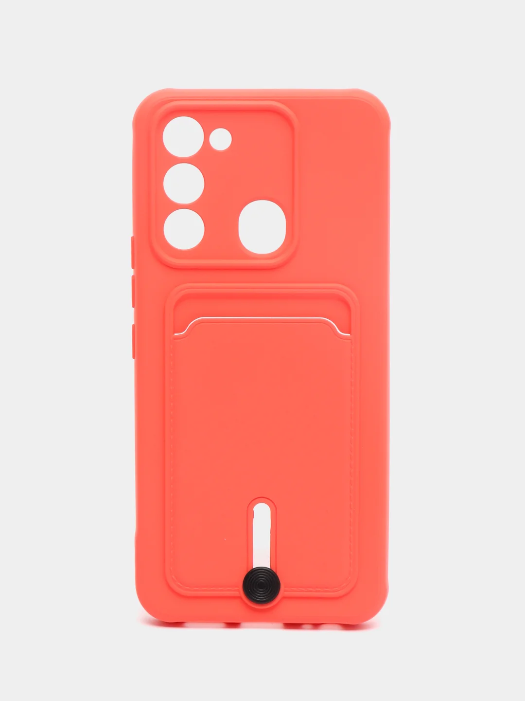 Коралловый чехол силиконовый для Tecno Spark 8C/Go 2022 (Техно Спарк 8C/Go 2022)