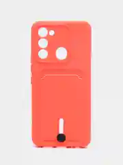 Коралловый чехол силиконовый для Tecno Spark 8C/Go 2022 (Техно Спарк 8C/Go 2022)