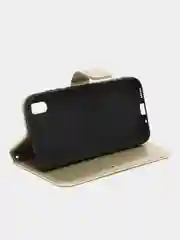 Золотой чехол-книжка с магнитной застежкой для Honor 8S / 8S Prime / Huawei Y5 2019