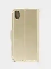 Золотой чехол-книжка с магнитной застежкой для Honor 8S / 8S Prime / Huawei Y5 2019
