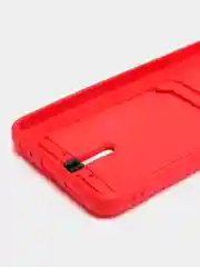Красный чехол силиконовый для Tecno Spark 8C/Go 2022 (Техно Спарк 8C/Go 2022)