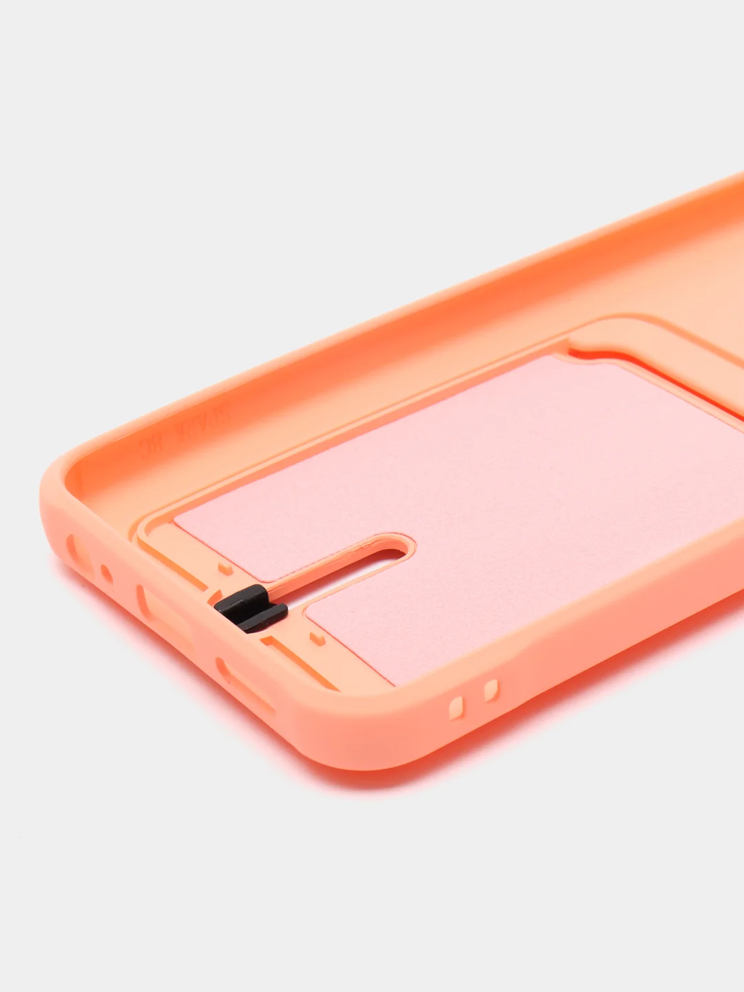 Пастельно-коралловый чехол силиконовый для Tecno Spark 8C/Go 2022 (Техно Спарк 8C/Go 2022)