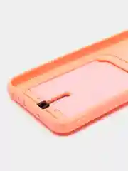 Пастельно-коралловый чехол силиконовый для Tecno Spark 8C/Go 2022 (Техно Спарк 8C/Go 2022)