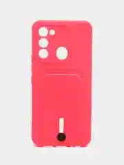 Фуксия чехол силиконовый для Tecno Spark 8C/Go 2022 (Техно Спарк 8C/Go 2022)