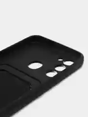 Черный чехол силиконовый для Tecno Spark 8C/Go 2022 (Техно Спарк 8C/Go 2022)
