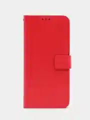 Красный чехол-книжка с магнитной застежкой для Realme 10 Pro+ (Plus) Реалми 10 Про Плюс