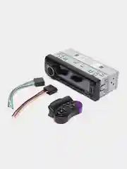 Автомагнитола, магнитола автомобильная, 1 DIN, Bluetooth, AUX, USB, 7 цветов подсветки