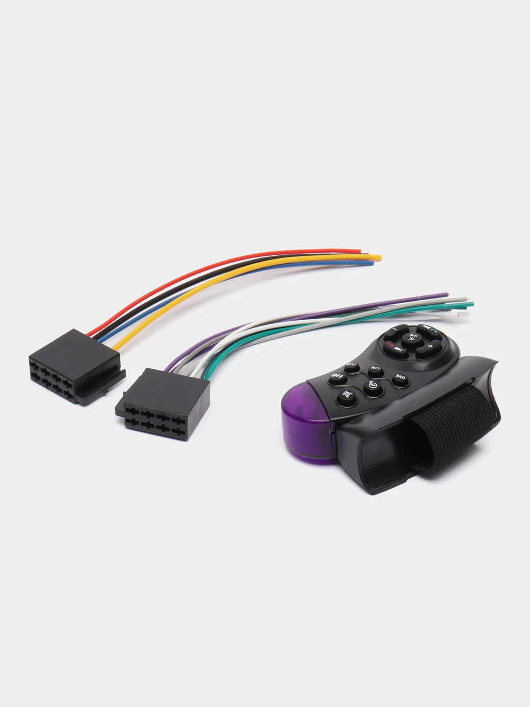 Автомагнитола, магнитола автомобильная, 1 DIN, Bluetooth, AUX, USB, 7 цветов подсветки