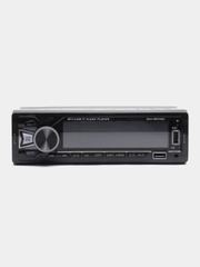 Автомагнитола, магнитола автомобильная, 1 DIN, Bluetooth, AUX, USB, 7 цветов подсветки