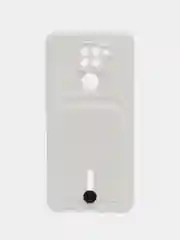 Белый силиконовый чехол для Xiaomi Redmi Note 9/10X 4G (Сяоми Редми нот 9/10Х 4G)