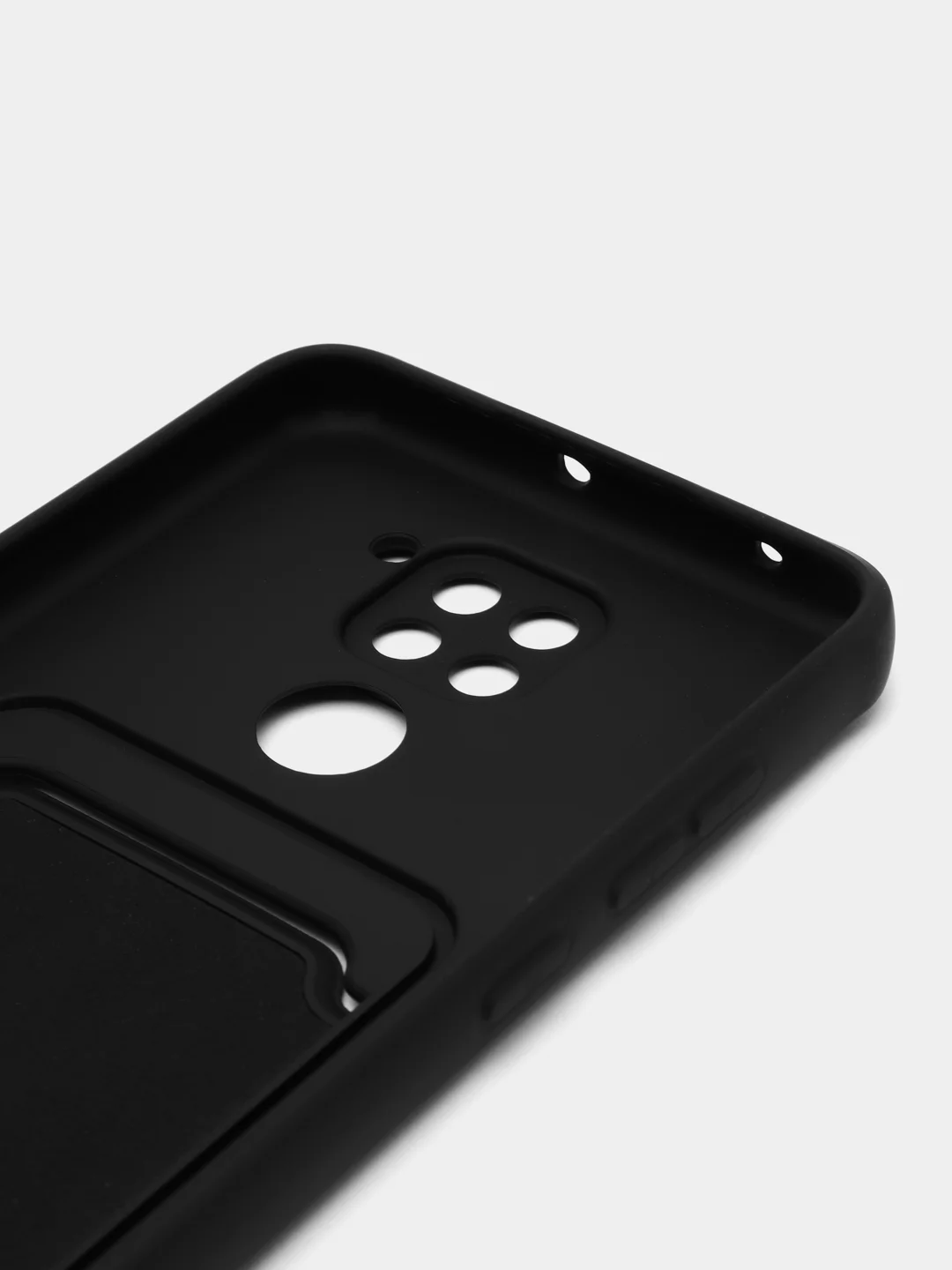 Черный силиконовый чехол для Xiaomi Redmi Note 9/10X 4G (Сяоми Редми нот 9/10Х 4G)