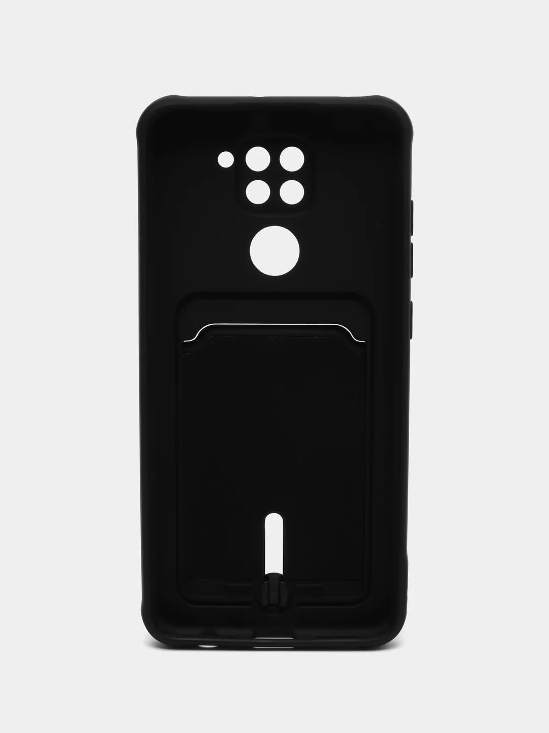 Черный силиконовый чехол для Xiaomi Redmi Note 9/10X 4G (Сяоми Редми нот 9/10Х 4G)