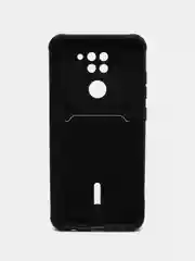 Черный силиконовый чехол для Xiaomi Redmi Note 9/10X 4G (Сяоми Редми нот 9/10Х 4G)