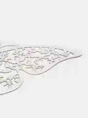 Серебряный наклейки на стену для декора дома интерьерные бабочки 3d, цвет золото/серебро