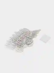 Серебряный наклейки на стену для декора дома интерьерные бабочки 3d, цвет золото/серебро