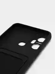 Черный силиконовый чехол для Infinix Smart 6 Plus (Инфиникс смарт 6 плюс)