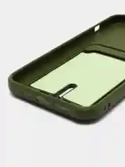 Зелёный хаки чехол для iPhone 12 Pro Max силиконовый, Айфон Про Макс