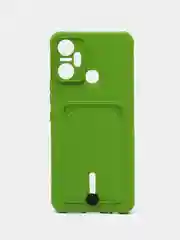 Лайм силиконовый чехол для Infinix Smart 6 Plus (Инфиникс смарт 6 плюс)