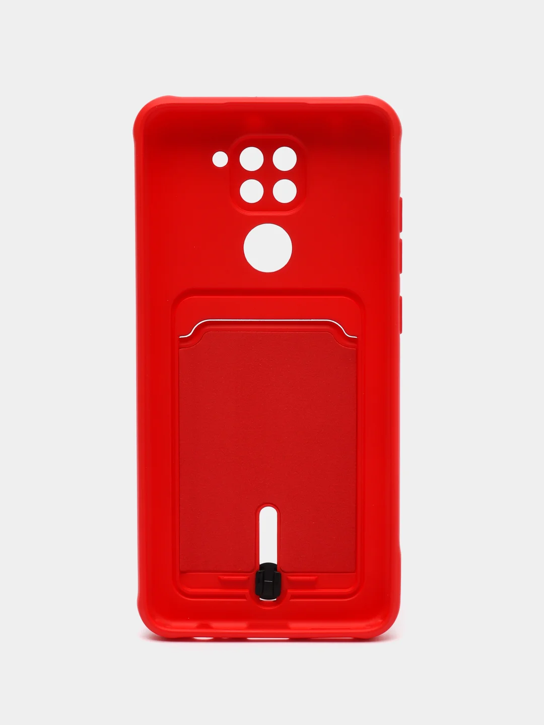 Красный силиконовый чехол для Xiaomi Redmi Note 9/10X 4G (Сяоми Редми нот 9/10Х 4G)