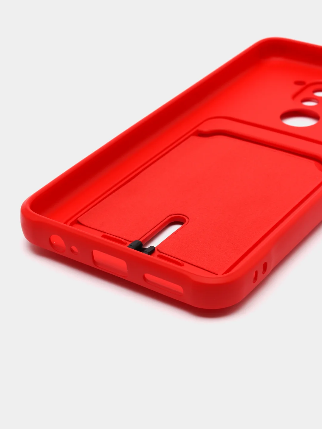 Красный силиконовый чехол для Xiaomi Redmi Note 9/10X 4G (Сяоми Редми нот 9/10Х 4G)