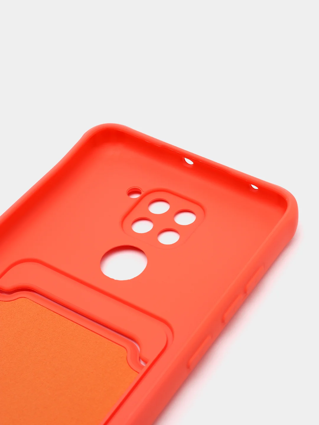 Коралловый силиконовый чехол для Xiaomi Redmi Note 9/10X 4G (Сяоми Редми нот 9/10Х 4G)