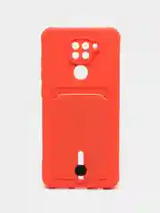 Коралловый силиконовый чехол для Xiaomi Redmi Note 9/10X 4G (Сяоми Редми нот 9/10Х 4G)