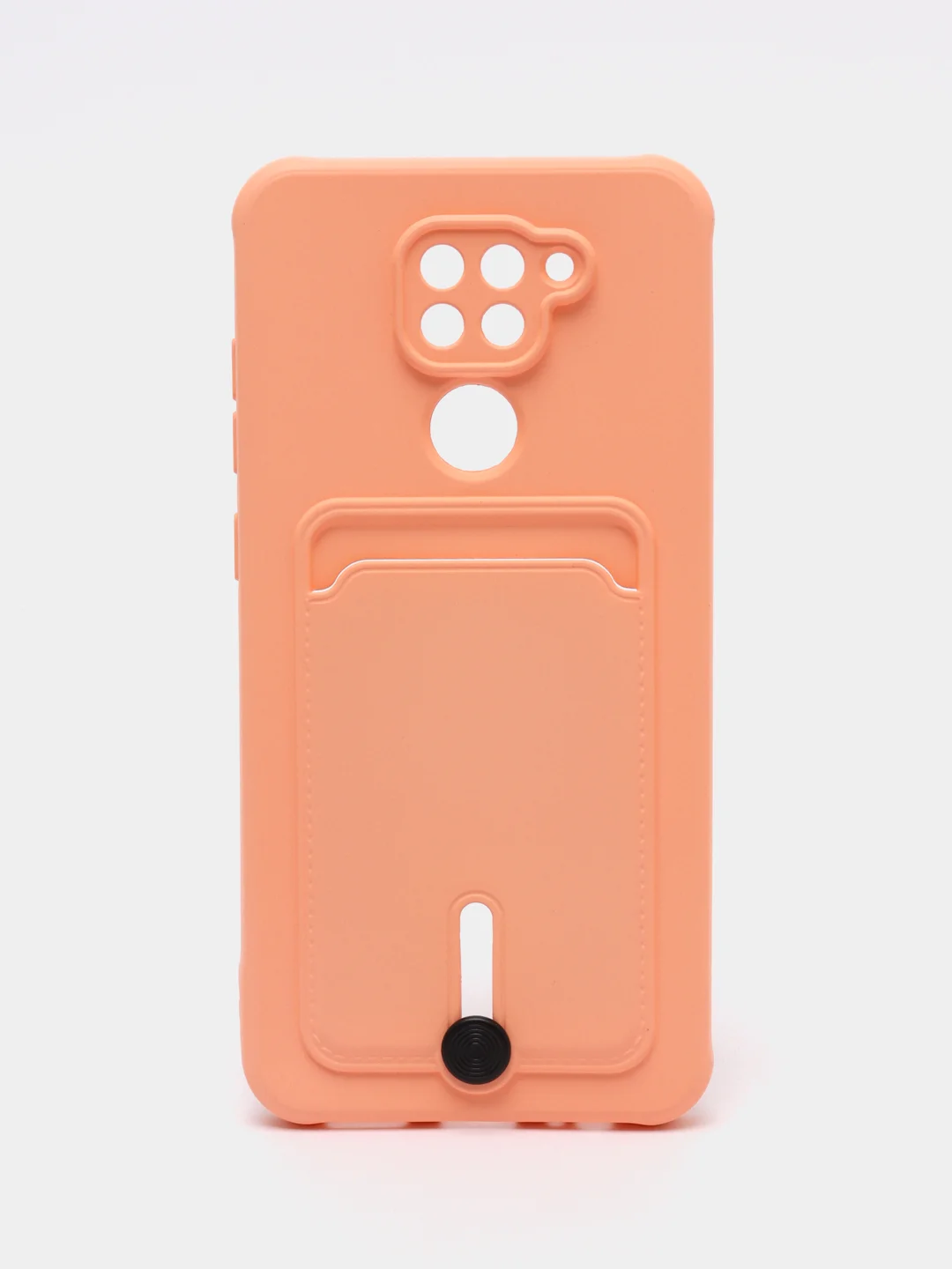 Пудровый силиконовый чехол для Xiaomi Redmi Note 9/10X 4G (Сяоми Редми нот 9/10Х 4G)