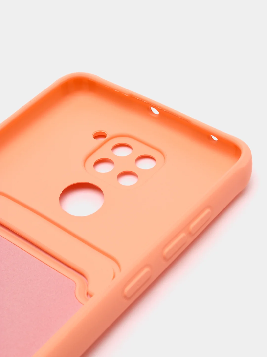 Пастельно-коралловый силиконовый чехол для Xiaomi Redmi Note 9/10X 4G (Сяоми Редми нот 9/10Х 4G)