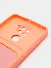 Пастельно-коралловый силиконовый чехол для Xiaomi Redmi Note 9/10X 4G (Сяоми Редми нот 9/10Х 4G)