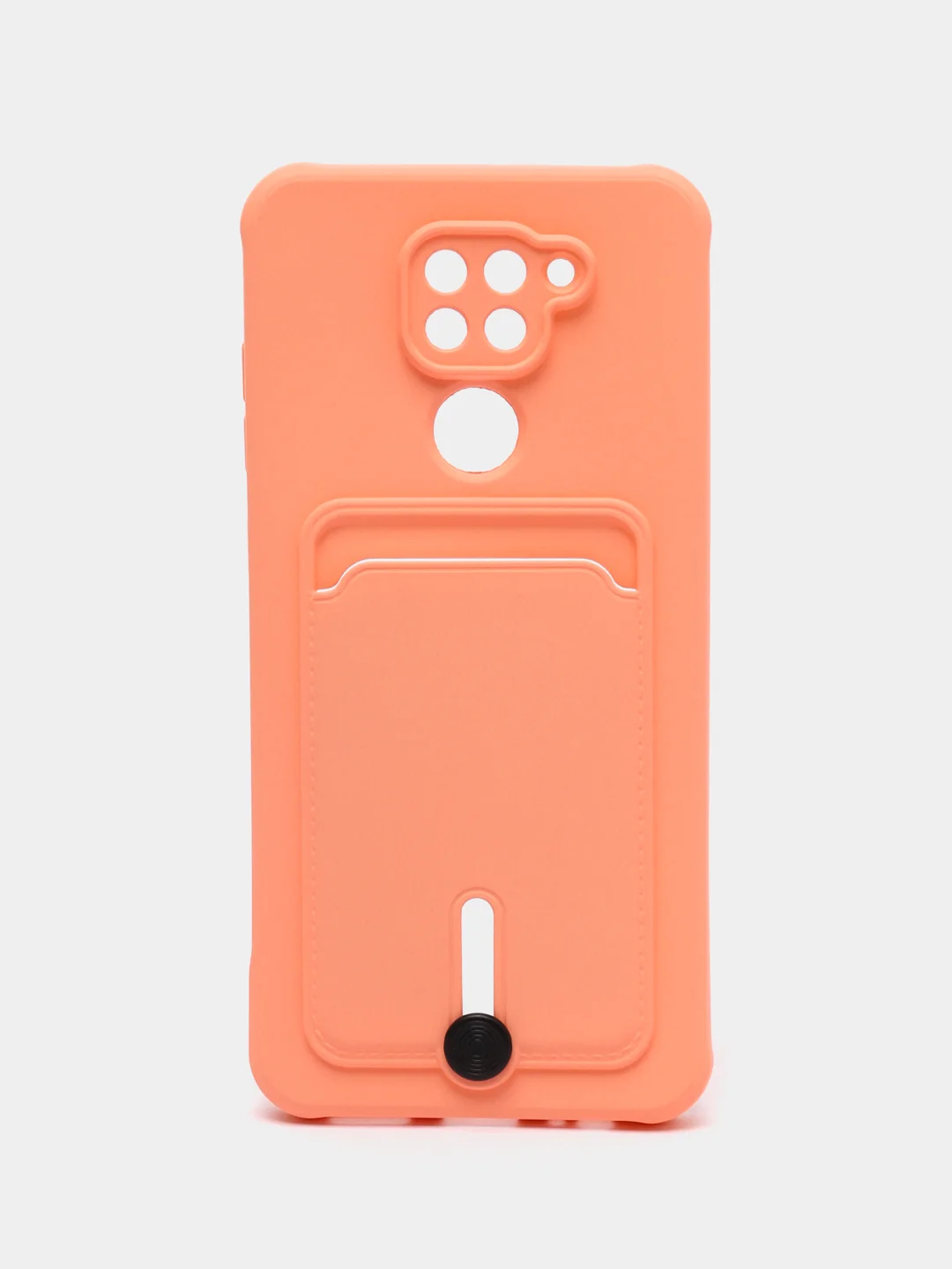 Пастельно-коралловый силиконовый чехол для Xiaomi Redmi Note 9/10X 4G (Сяоми Редми нот 9/10Х 4G)