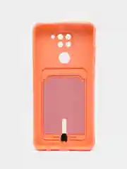 Пастельно-коралловый силиконовый чехол для Xiaomi Redmi Note 9/10X 4G (Сяоми Редми нот 9/10Х 4G)