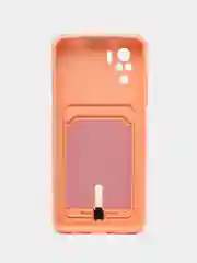 Пудровый силиконовый чехол для Xiaomi Redmi Note 10 4G/Note 10s (Сяоми Редми Нот 10 4G/Нот 10s)