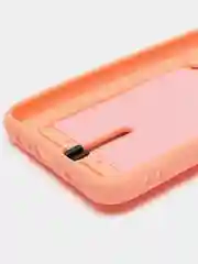 Пастельно-коралловый силиконовый чехол для Huawei Honor X7a, Хонор X7а, защита камеры