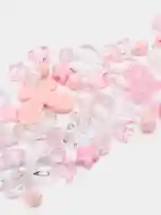 Оранжевый бусины разноцветные