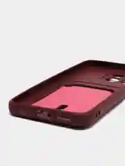 Тёмно-бордовый силиконовый чехол для Huawei Honor X6/ X8 5G, Хонор X6/ X8 5 Джи, защита камеры