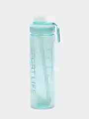 Бирюзовый спортивная бутылка с трубочкой