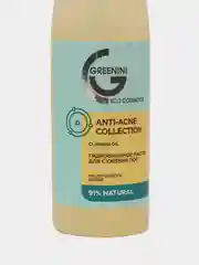 Гидрофильное масло Greenini, для сужения пор, с маслом чайного дерева, Anti acne, 100 мл