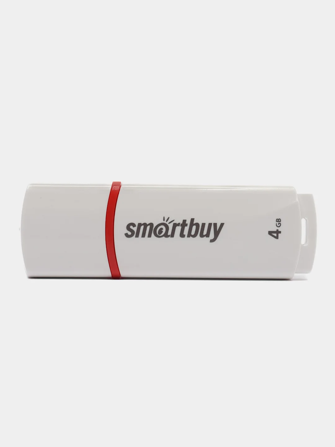 Флешка накопитель для компьютера 4 Gb, Smartbuy Crown, Usb 2.0, белый, 512770