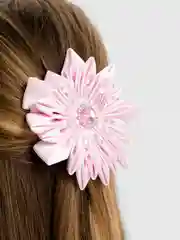 Розовый заколки с бантиками