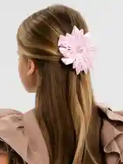 Розовый заколки с бантиками
