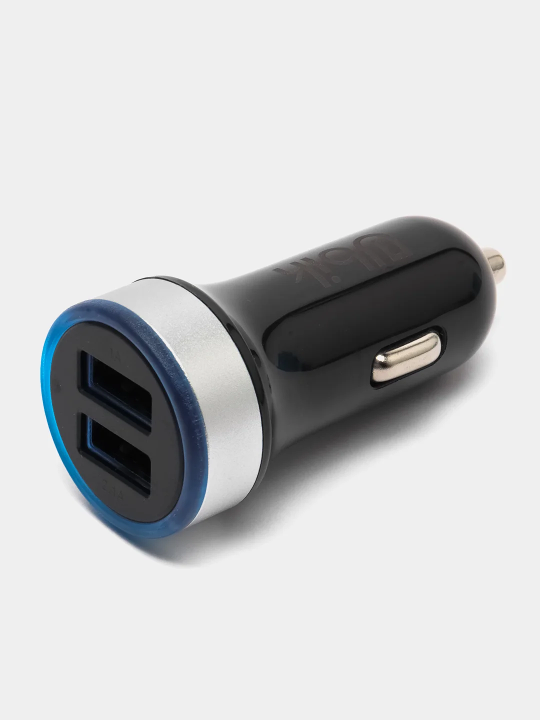 Автомобильное зарядное устройство АЗУ 2 USB (2.1A/1.0A) Ubik