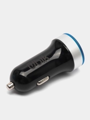 Автомобильное зарядное устройство АЗУ 2 USB (2.1A/1.0A) Ubik