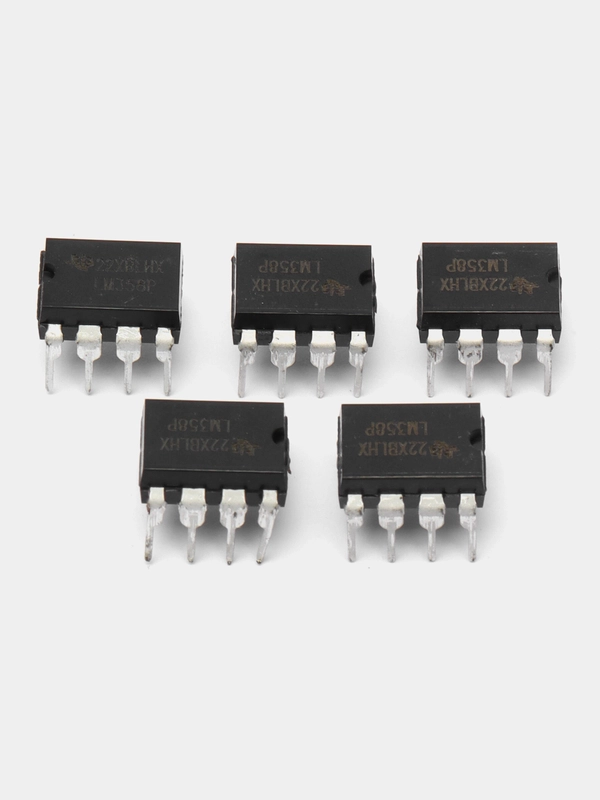 15 штук Микросхема LM358N (LM358P) DIP-8