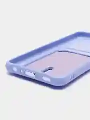 Аметистовый чехол с карманом для Samsung Galaxy A22/ M22/ M32 4G (Самсунг  A22/ M22/ M32 4 джи)