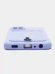 Аметистовый чехол с карманом для Samsung Galaxy A22/ M22/ M32 4G (Самсунг  A22/ M22/ M32 4 джи)