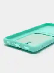 Мятный чехол с карманом для Samsung Galaxy A22/ M22/ M32 4G (Самсунг  A22/ M22/ M32 4 джи)